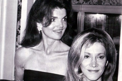 Paulette Cooper and Jackie Onassis