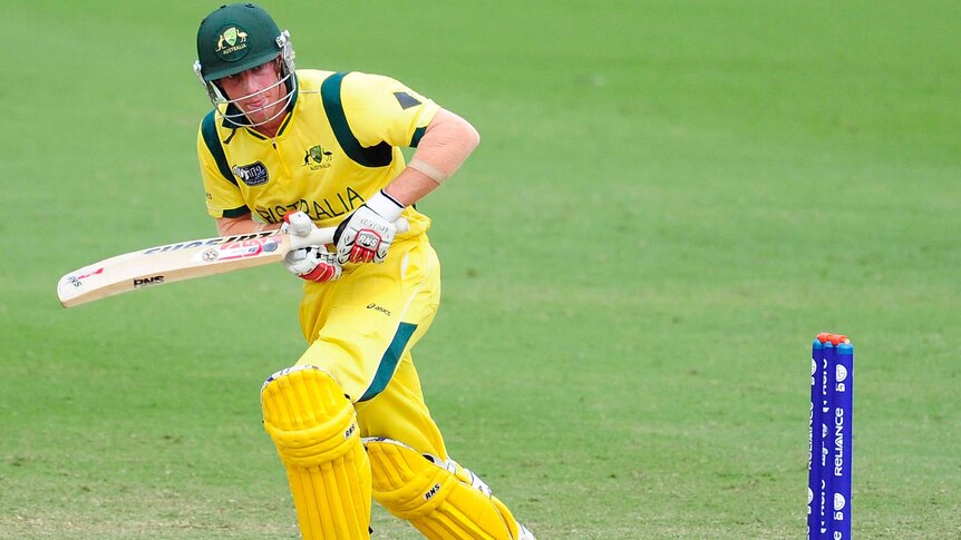 Will Bosisto, who captained Australia in the under-19 Cricket World Cup, was 13th man at the WACA Test.
