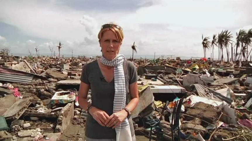 Zoe Daniel reports from typhoon-devastated Tacloban