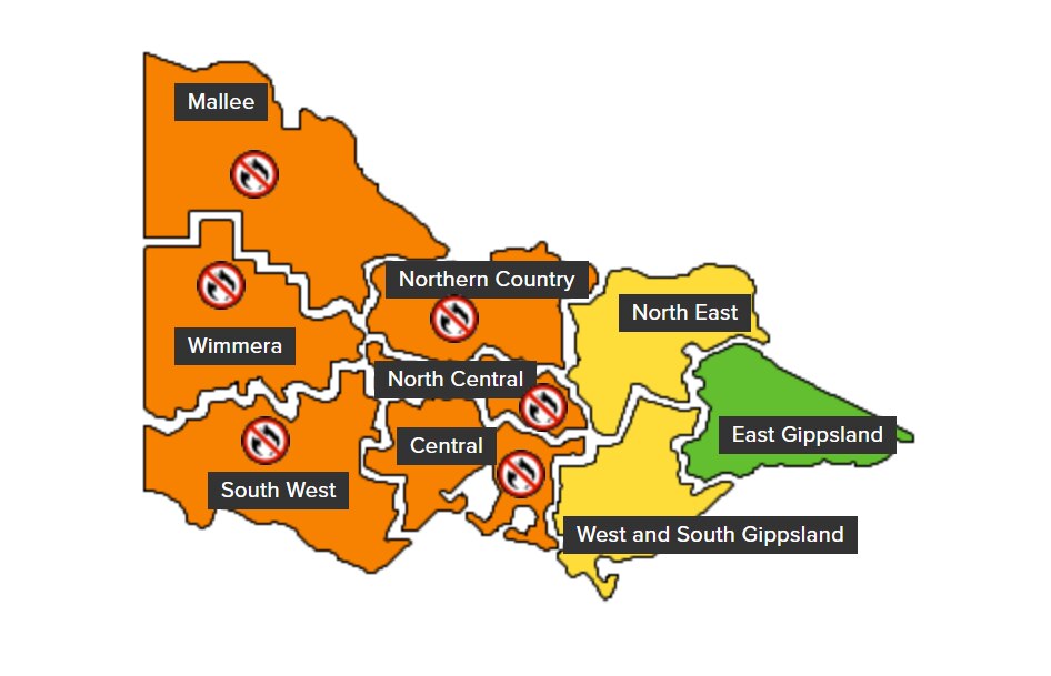 Fire Warnings In Victoria And Tasmania As Temperatures Soar In Nation's ...