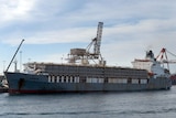 The live animal export ship, Bader III