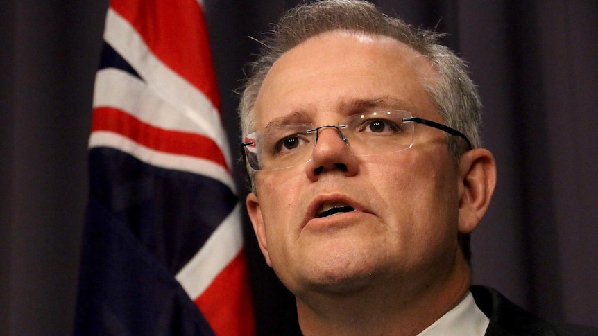 Treasurer Scott Morrison speaks at a press conference at Parliament House on March 2, 2016.