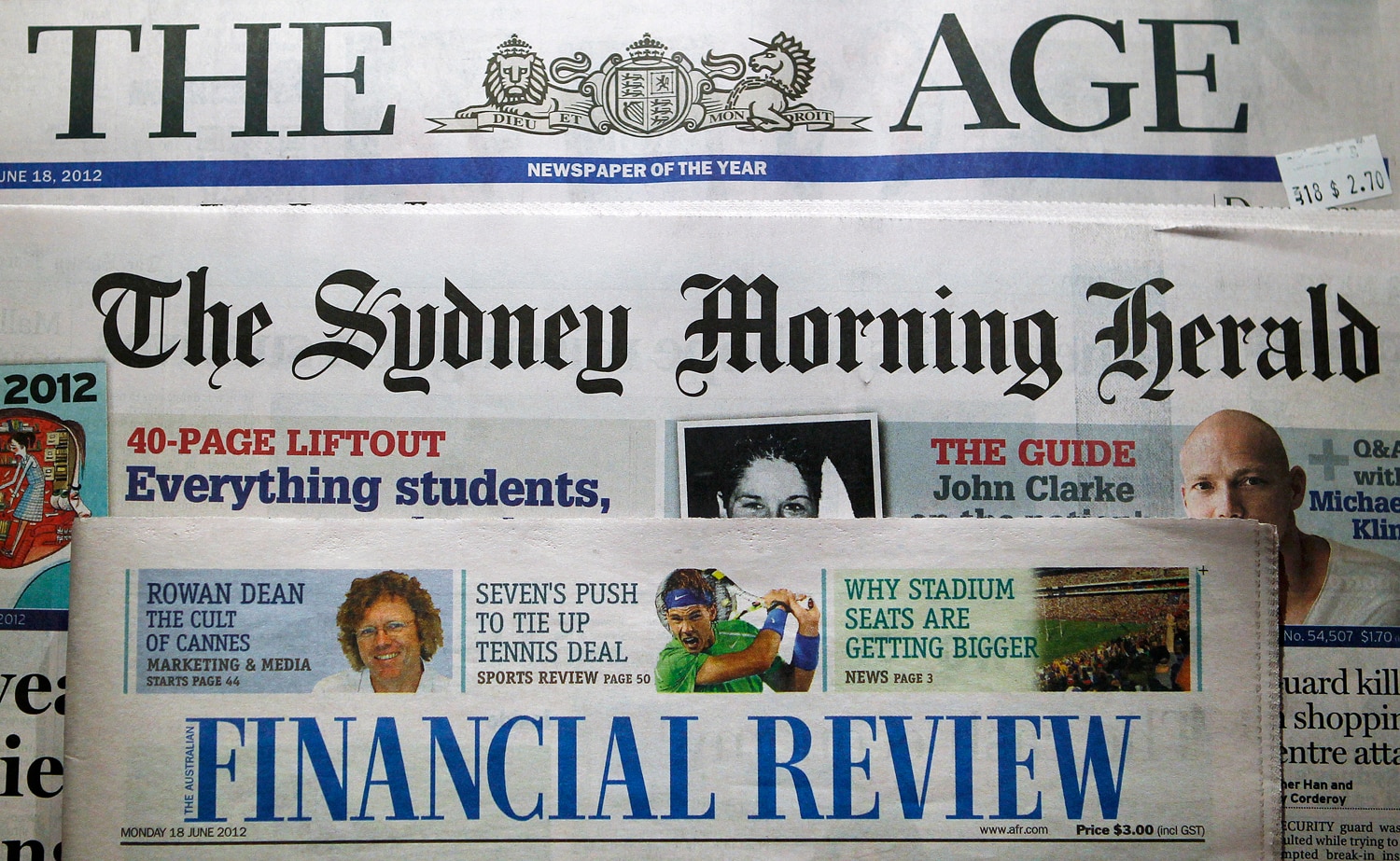 The Sydney Morning Herald Changes With The Times To Celebrate 190 Years ...