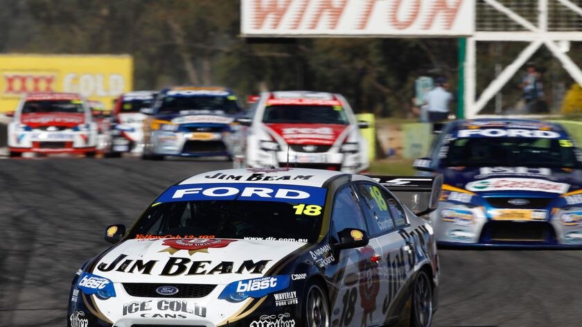 James Courtney is chasing his first win at Hidden Valley (file photo).