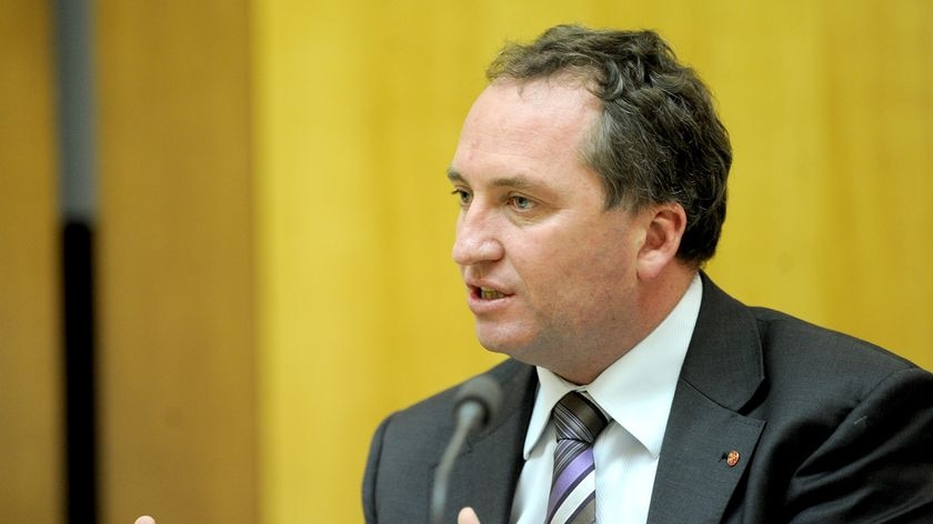 Senator Barnaby Joyce has suggested Qld might not have the capacity to repay its debt.