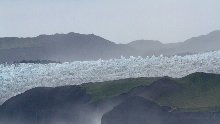 Glacier on Heard Island