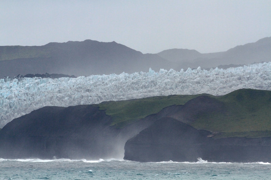 Glacier on Heard Island