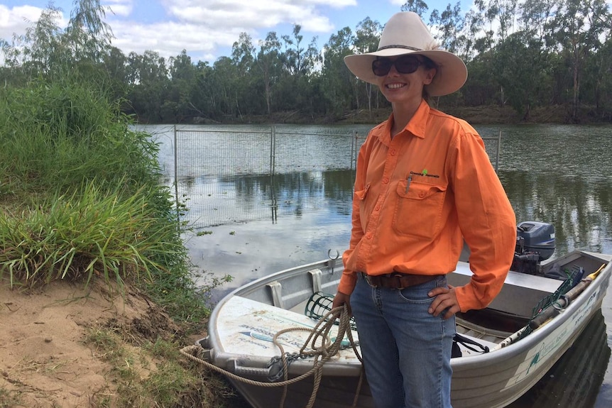 Greening Australia volunteer Kimberly Robinson