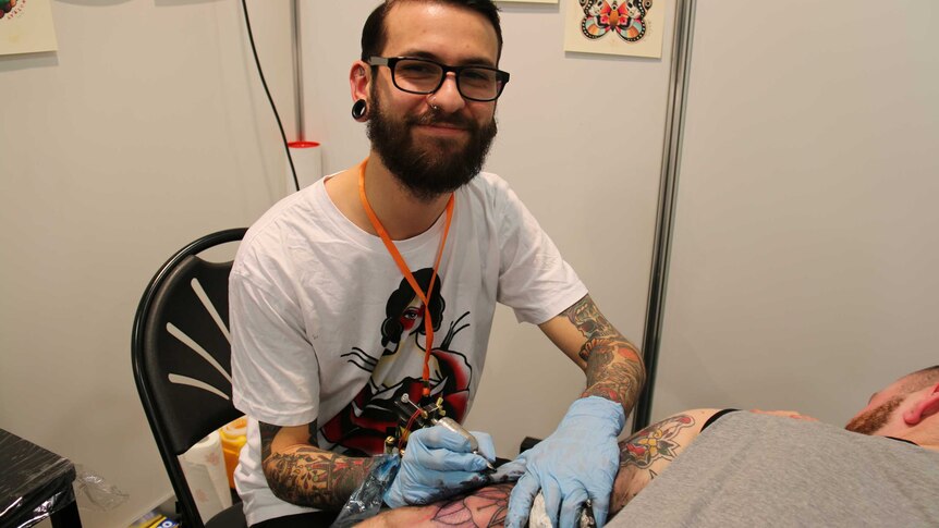Melbourne tattoo artist Josh Todaro