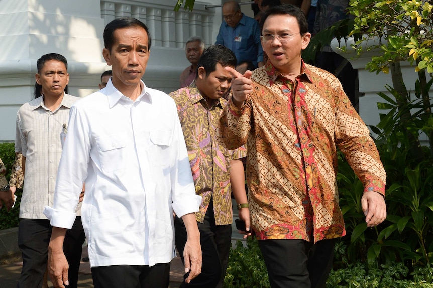 Joko Widodo and Basuki Tjahaja Purnama