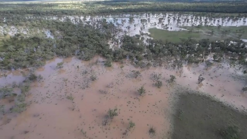 Flooding at Blackall, Queensland