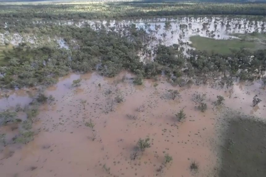 Flooding at Blackall, Queensland