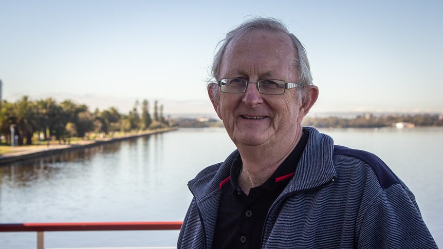 John Vos has been at the WA rowing club since 1964