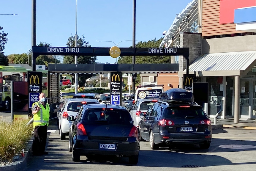 NZ lockdown easing fast food