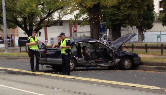 Woman fights for life in hospital after collision between car and tram ...