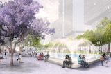 Artist's impression of Parramatta Square redevelopment