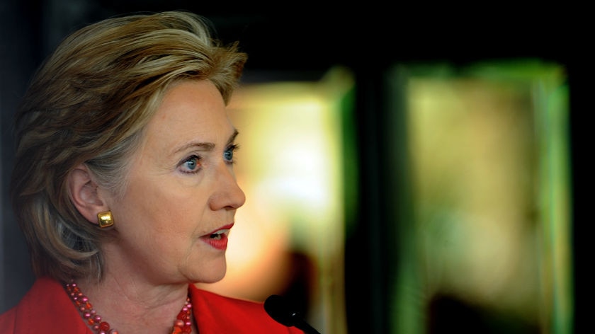 Hillary Clinton says time is running out for Iran to address concerns.