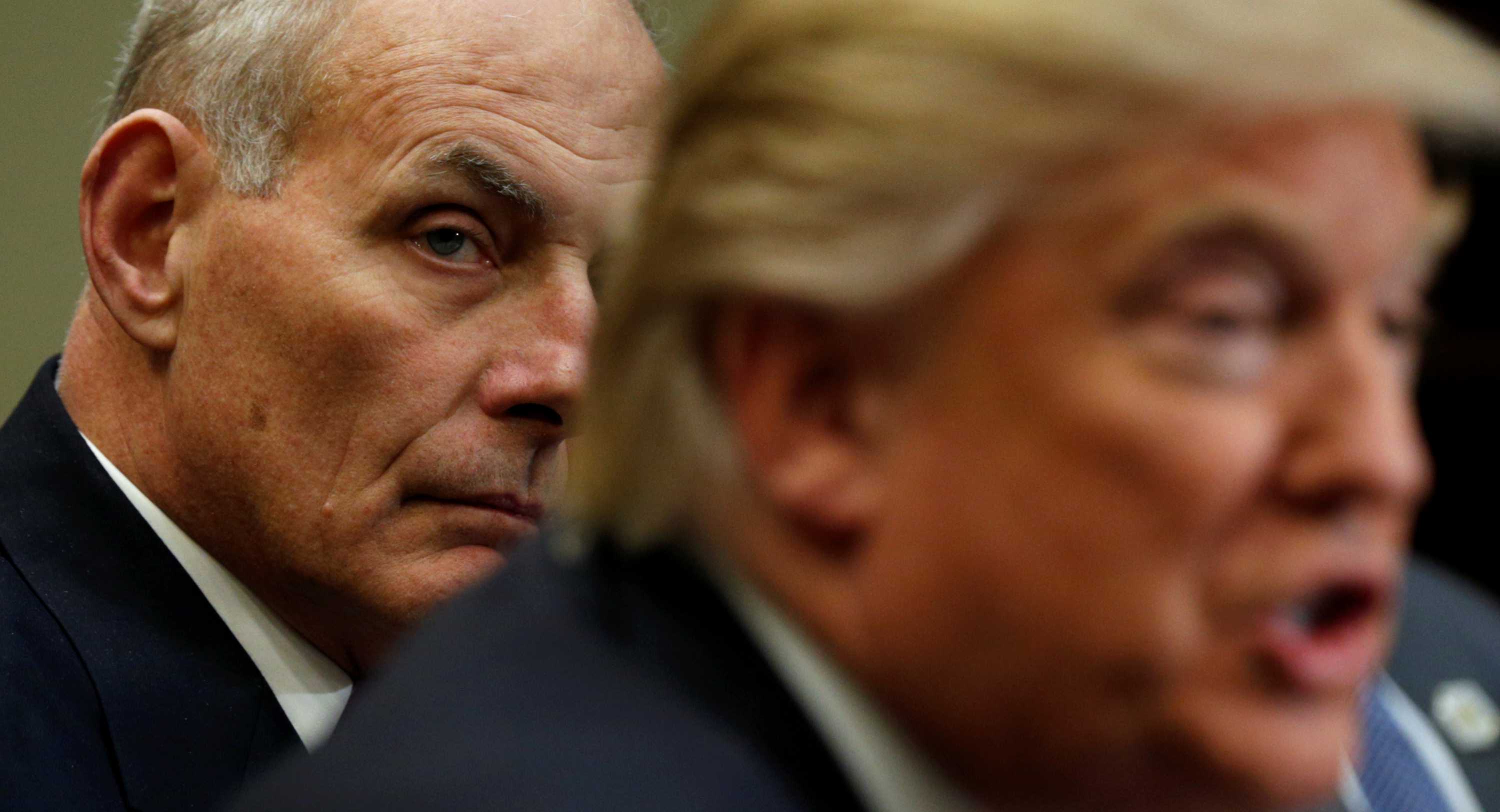 Donald Trump: John Kelly 'disgusted' military deaths politicised