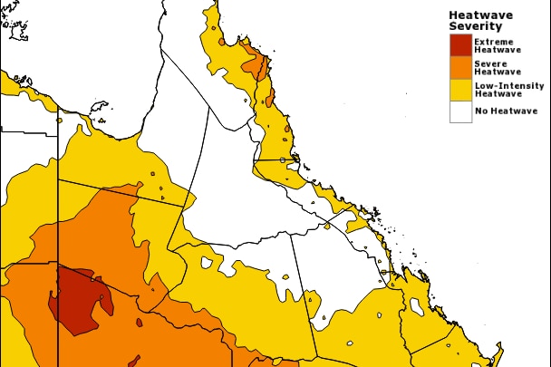 A large heatwave will impact much of Queensland this week