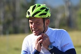 Tony Abbott cycling