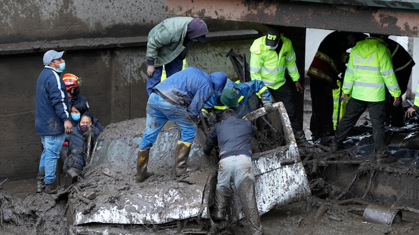 Landslides kill at least 24 people as rains deluge Ecuador’s capital Quito – ABC News