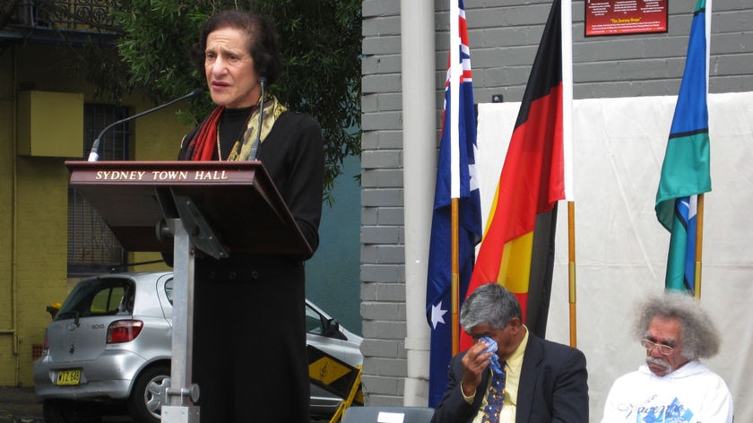 NSW Governor Marie Bashir spoke at the launch of the Kinchela Boys' Home Aboriginal Corporation Strategic Plan.