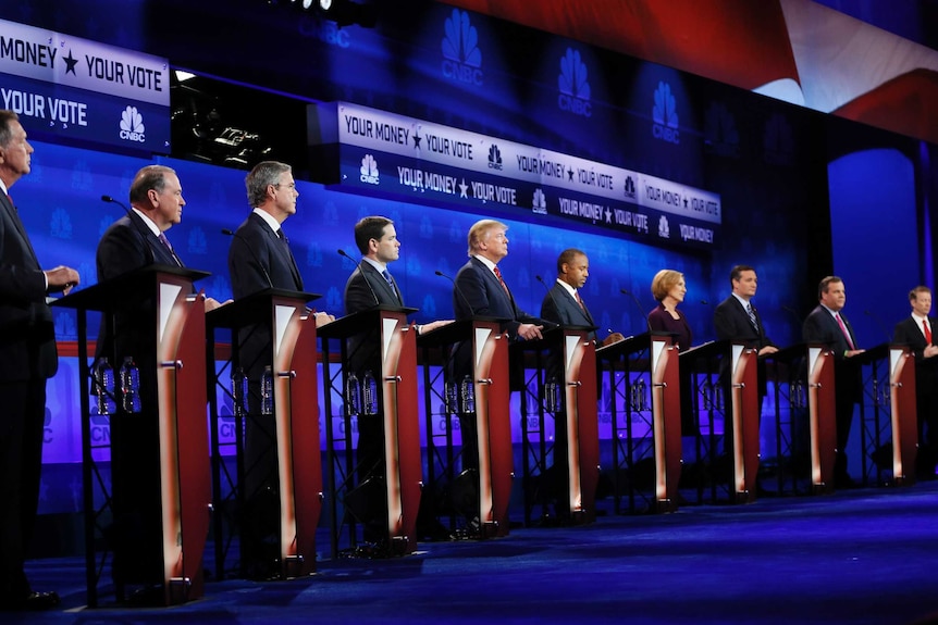 Republican candidates participate in third presidential debate