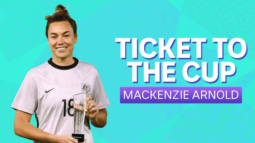 Matildas Mackenzie Arnold on thriving under pressure - ABC News