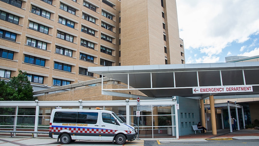 Canberra Hospital emergency department.