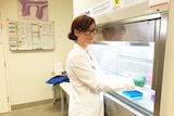 Emma Raymond, manager of the tissue bank, where the samples will be stored.