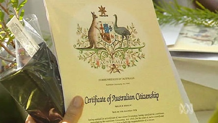 Citizenship: Applicants will be tested on their English language comprehension (file photo).