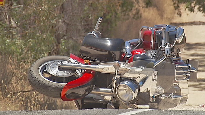 Motorcyclist killed when his bike clipped another