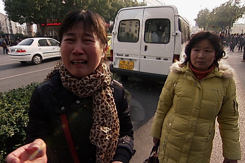 Chinese protestors say their homes have been stolen by unscrupulous developers in collusion with corrupt local officials