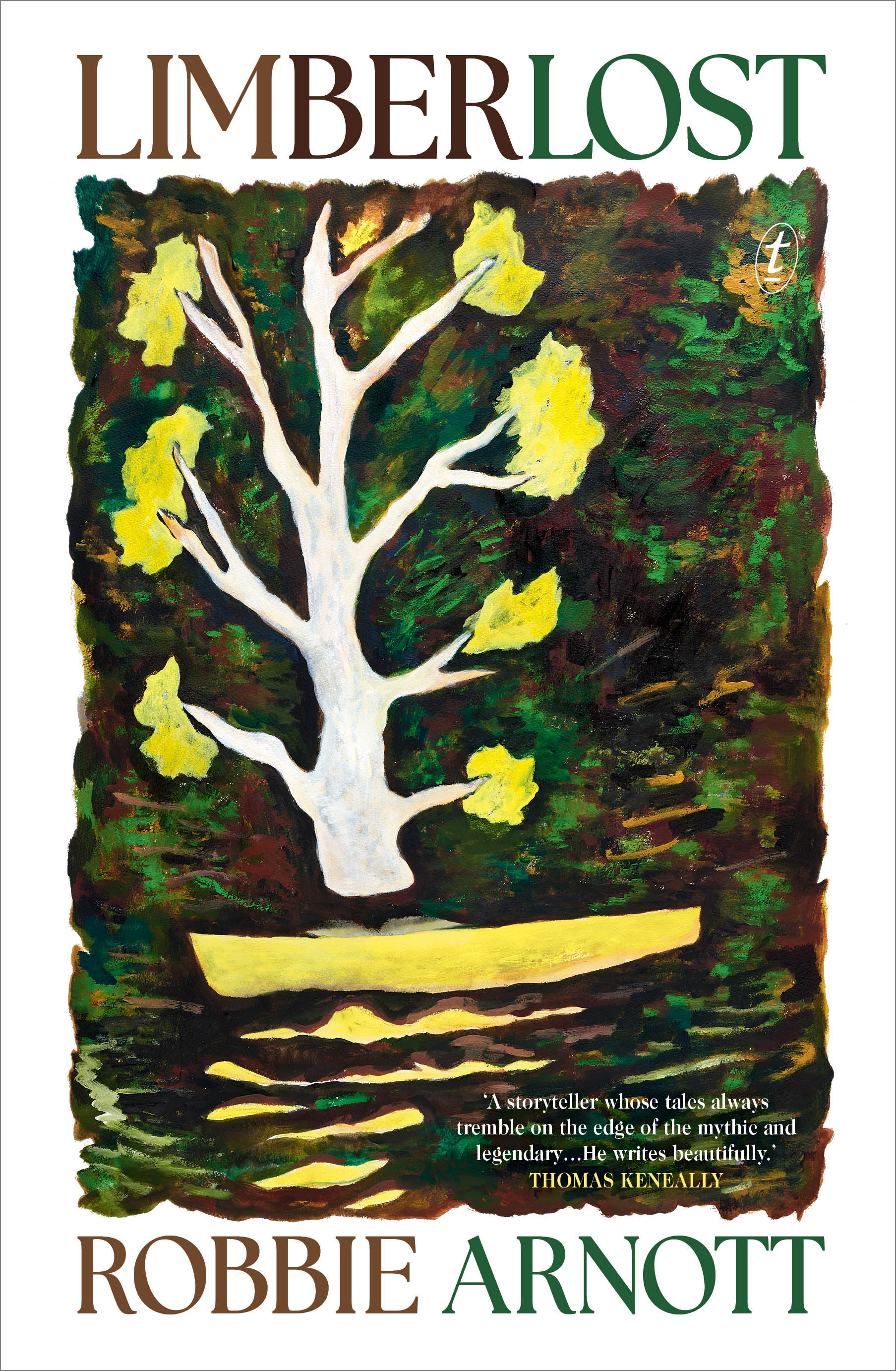 A book cover showing an illustration of a tree