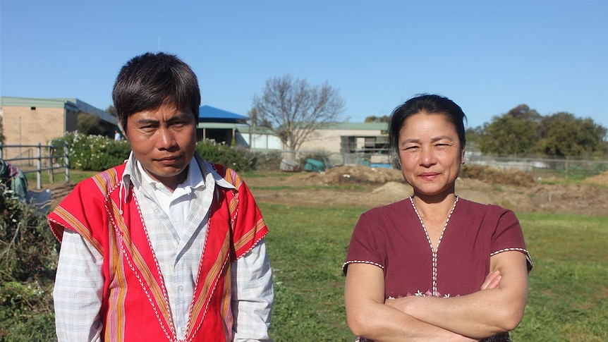 Nhill's Karen people are embracing the town's community garden