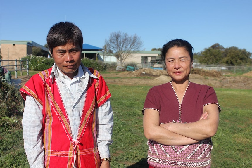 Nhill's Karen people are embracing the town's community garden