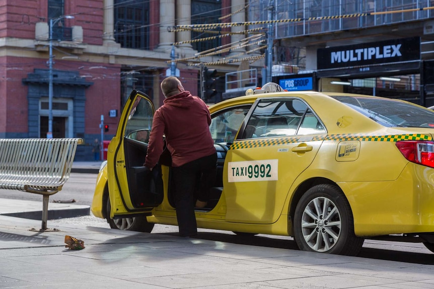 Melbourne taxi drivers are facing ruin as the threat from ride-share companies dig into the value of the licences.