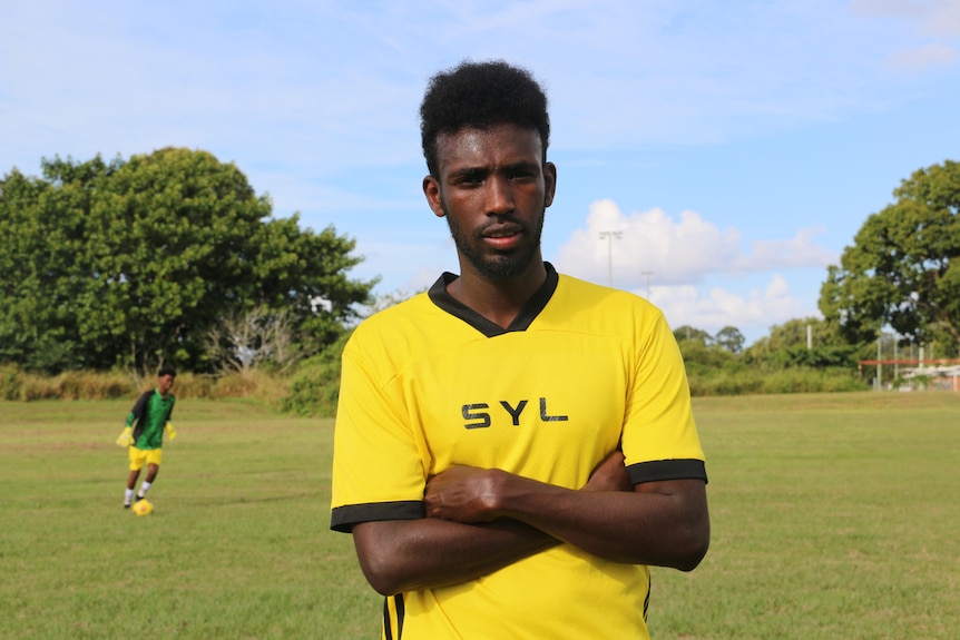 Future Stars United’s captain, coach and centreback, Mahad Mowlid Mussa.