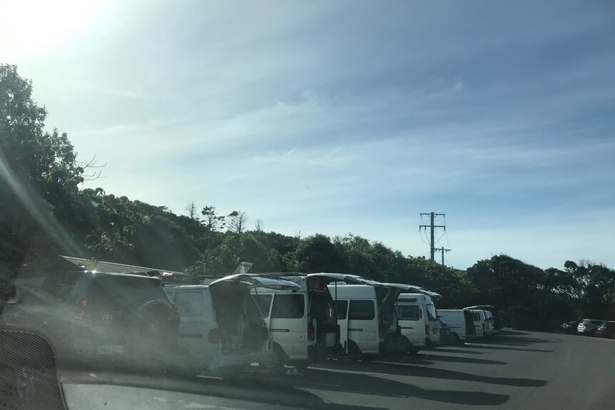 Drover believes self-contained carparks that record car registrations could deter illegal campers.