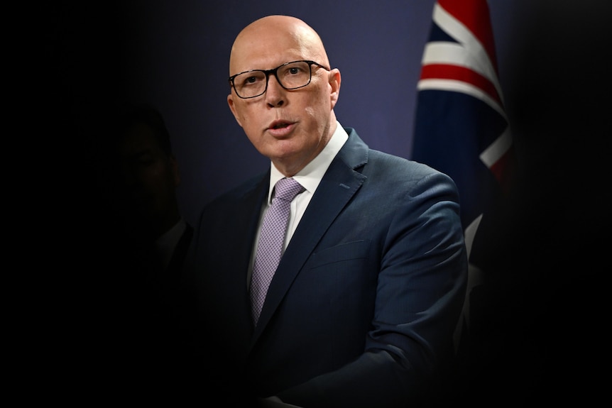 Australian Opposition Leader Peter Dutton