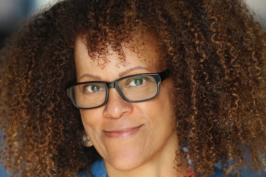 The novelist Bernadine Evaristo smiling