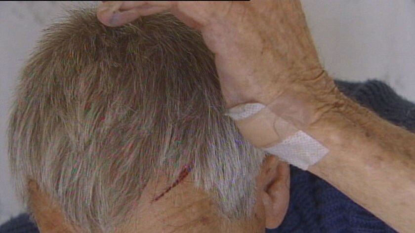 The 83-year-old victim of an alleged home invasion