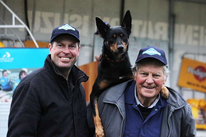 Mack, winner of the 2012 Australian Kelpie Muster triathlon in Casterton.