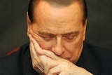 Former Italian prime minister Silvio Berlusconi.