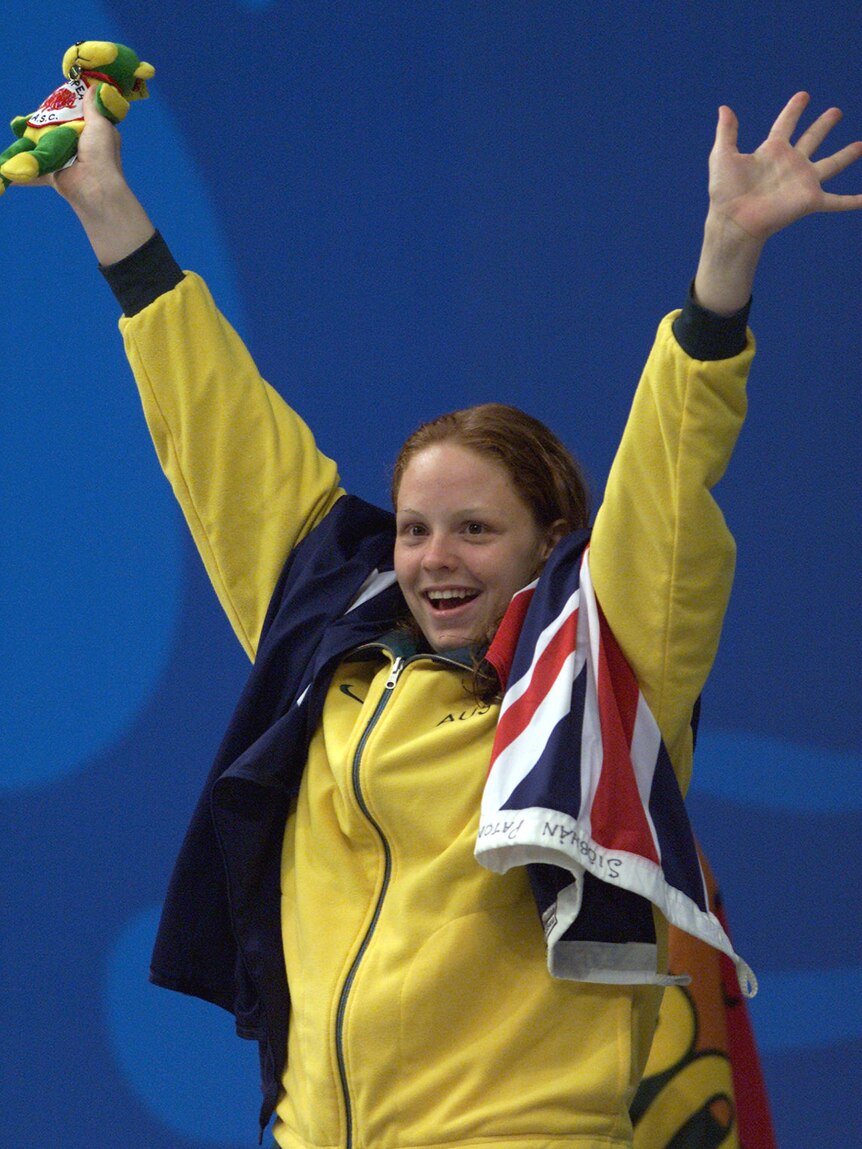 Australia's Siobhan Paton won six gold medals in swimming at the Sydney Paralympics.