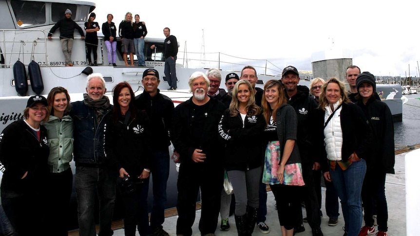 Sea Shepherd crew