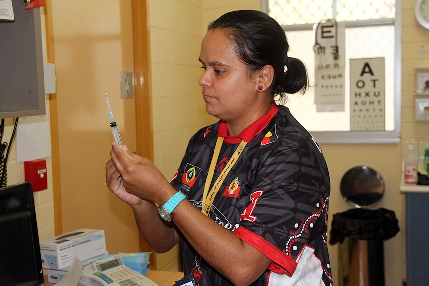 Geraldine Ashby is a registered nurse at the remote Santa Teresa Health Clinic.