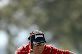 Unpredictable: Allenby said the green speeds at Pebble Beach make players rely on luck. (file photo)
