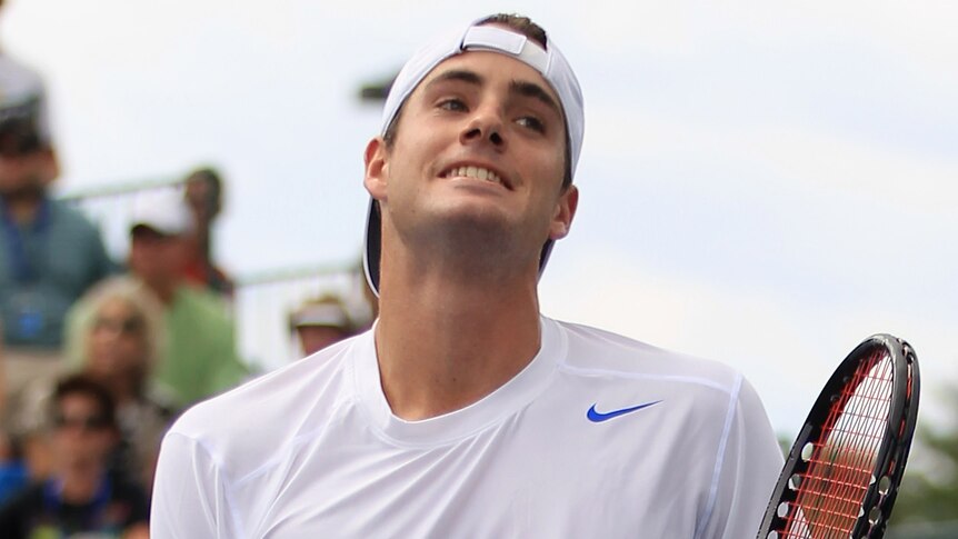 Isner too good for French