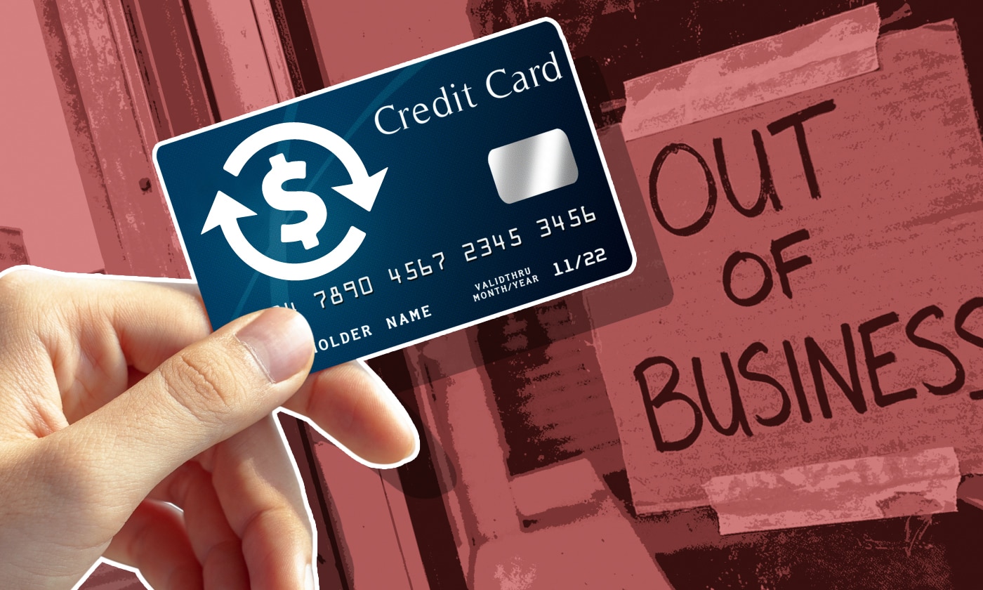 When a business suddenly collapses, how can customers get money back?